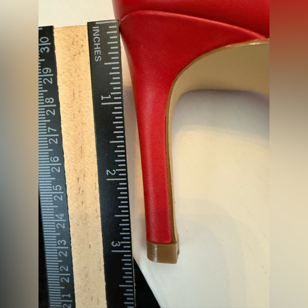New Calvin Klein Red Fairy heels size 6 - Picture 6 of 10